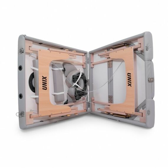 Массажный стол UNIX Med Serenity 3 Section Grey фотографии