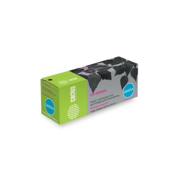 Для HP (совместимые): Картридж Cactus CS-Q6003A Magenta для hp LJ 1015MFP/1017MFP/1600/2600N фотографии