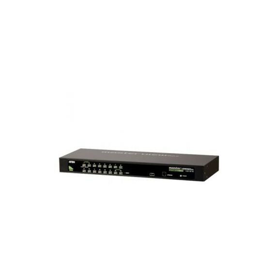 KVM-переключатели: KVM-переключатель ATEN CS1316 1U 16-port PS/2-USB клавиатура PS/2&USB+мышь PS/2&USB+VGA15pin фотографии