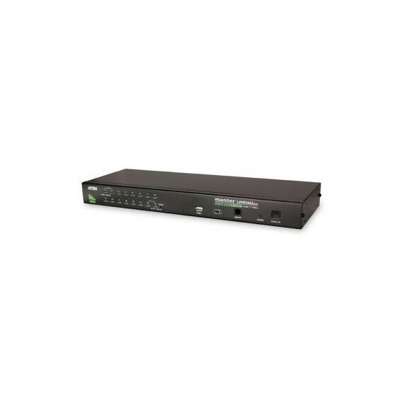 KVM-переключатели: Переключатель KVM over IP ATEN CS1716i 1U 16-port 1-User PS/2-USB KVM on the NET,  клавиатура USB или PS/2+мышь USB или PS/2+VGA15pin+LAN фотографии