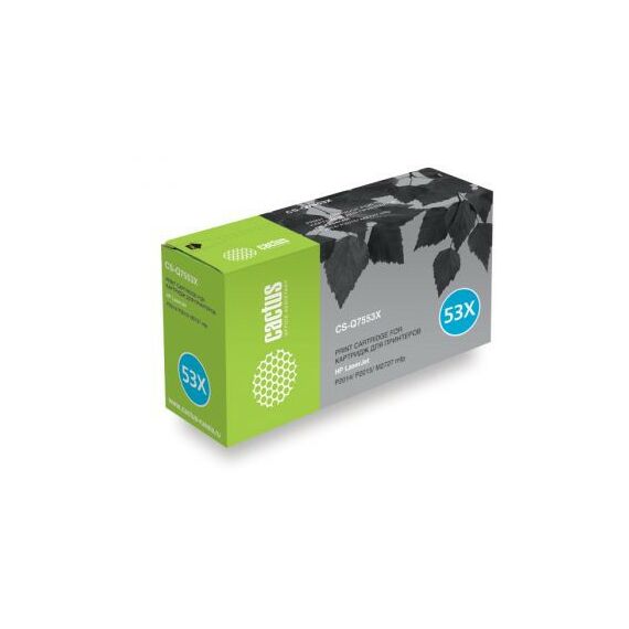 Для HP (совместимые): Картридж Cactus CS-Q7553X для hp LJ P2015/2014 P2727mfp фотографии