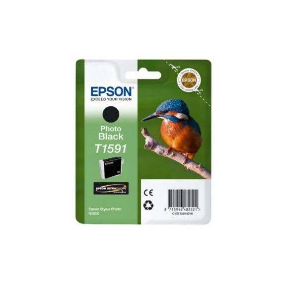 Для Epson (оригинал): Картридж Epson T1591 Photo Black для EPS ST Photo R2000 [C13T15914010] фотографии