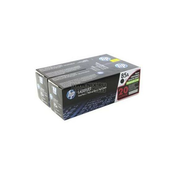 Для HP (оригинал): Картридж HP CE285AD/AF Black Dual Pack для HP LJ P1102/P1102w/M1132/M1212 двойная упаковка фотографии