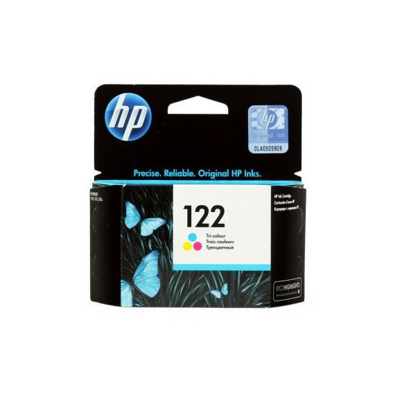 Для HP (оригинал): Картридж HP CH562HE №122 трехцветный для hp DJ 1050/2050/2050s фотографии