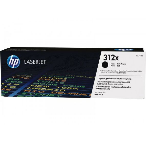Для HP (оригинал): Картридж HP CF380X Black №312X для Color LaserJet Pro MFP M476 повышенной емкости фотографии
