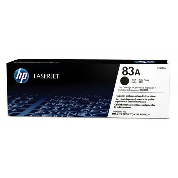 Для HP (оригинал): Картридж HP CF283A Black №83A, для LaserJet Pro MFP M125/M127 фотографии