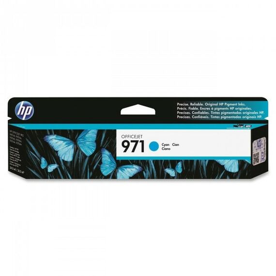 Для HP (оригинал): Картридж HP CN622AE Cyan №971 для hp Officejet Pro X451/X551 фотографии