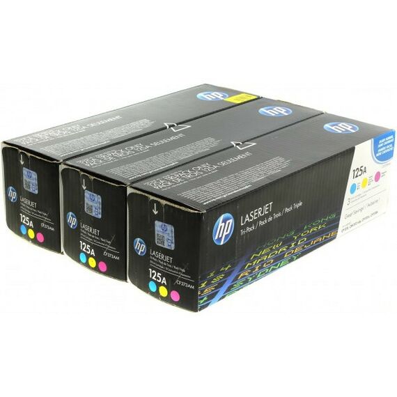 Для HP (оригинал): Картридж HP CF373AM 3-Pack 541A/542A/543A для hp LaserJet CP1215/1515n/1518n, CM1312mfp фотографии