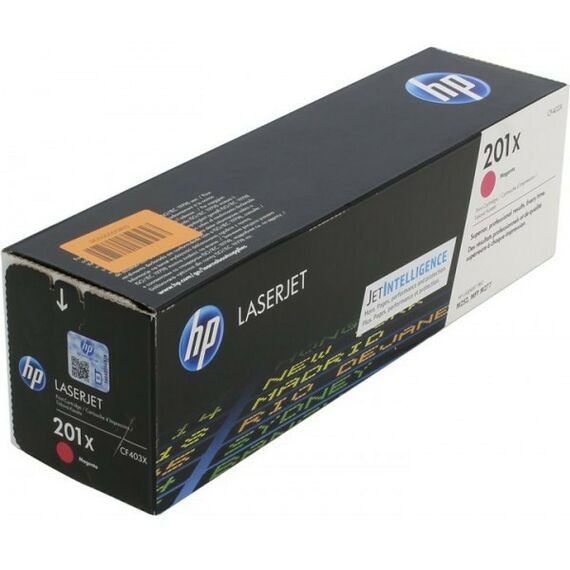 Для HP (оригинал): Картридж HP CF403X Magenta №201X для hp LaserJet Pro M252, MFP M277  повышенной ёмкости фотографии