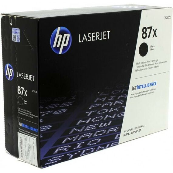 Для HP (оригинал): Картридж HP CF287X Black для LaserJet Enterprise M506, MFP  M527 (повышенной ёмкости) фотографии
