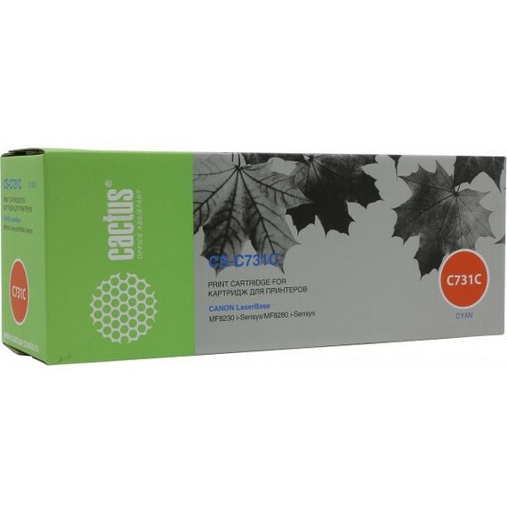 Для Canon (совместимые): Картридж Cactus CS-C731C Cyan для Canon MF8230/8280 фотографии