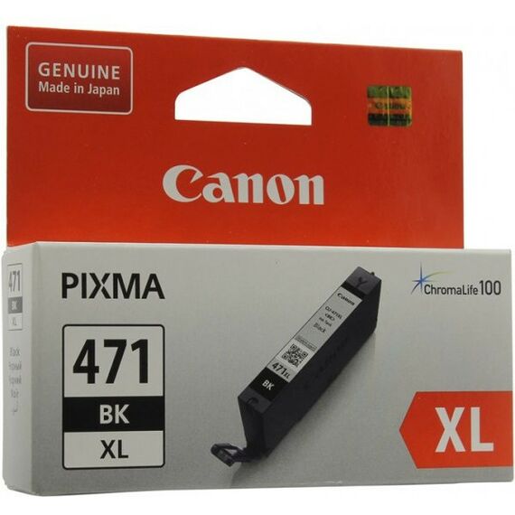 Для Canon (оригинал): Чернильница Canon CLI-471BK XL Black для PIXMA MG5740/6840/7740 фотографии