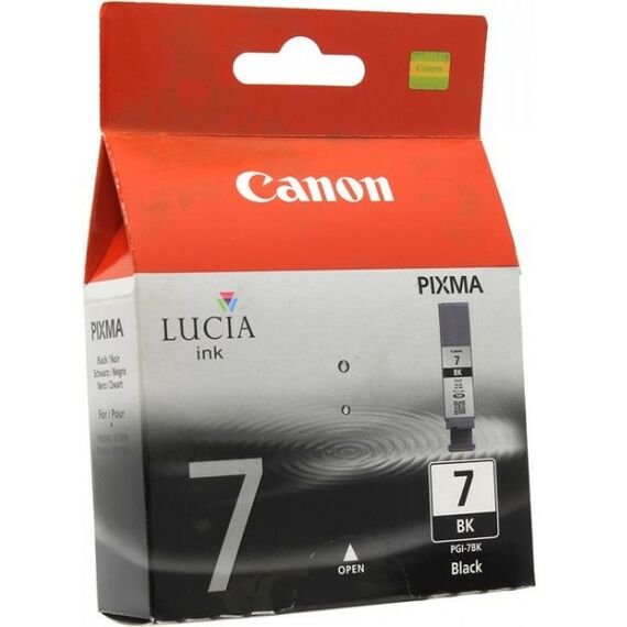Для Canon (оригинал): Чернильница Canon PGI-7BK Black для PIXMA iX700/MX7600 фотографии