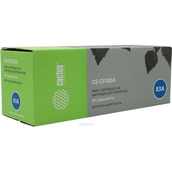 Для HP (совместимые): Картридж Cactus CS-CF283A для HP LJ  Pro MFP M125nw/127fw фотографии