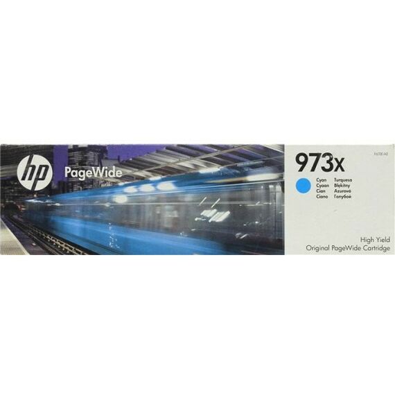 Для HP (оригинал): Картридж HP F6T81AE Cyan №973X для HP PageWide Pro 452dw, 477dw фотографии