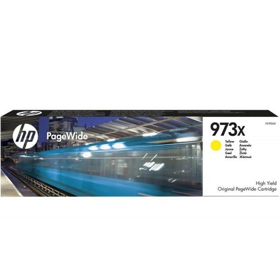 Для HP (оригинал): Картридж HP F6T83AE Yellow №973X для HP PageWide Pro 452dw, 477dw фотографии
