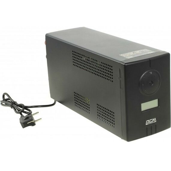 Источники бесперебойного питания: Источник бесперебойного питания PowerCom INF-800 INF-800 LCD, USB, без АКБ, 800VA фотографии