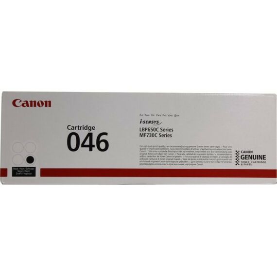 Для Canon (оригинал): Тонер-картридж Canon 046 Black для i-SENSYS LBP650C/MF730C фотографии