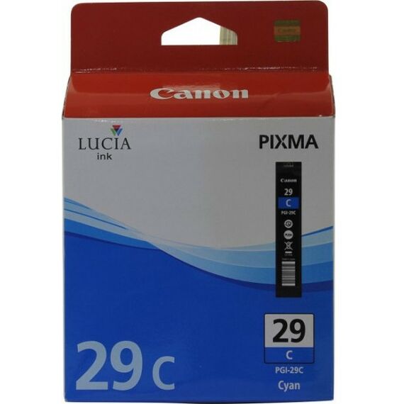 Для Canon (оригинал): Чернильница Canon PGI-29C Cyan для Pixma PRO-1 фотографии