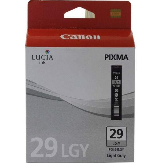 Для Canon (оригинал): Чернильница Canon PGI-29LGY Light Gray для Pixma PRO-1 фотографии