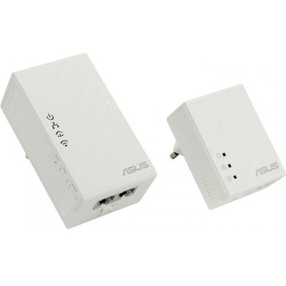 Адаптеры PoE, PowerLine: Комплект из 2-х Powerline адаптеров Asus PL-N12 Kit Wi-Fi HomePlug AV500 Powerline Adapter Kit, 2UTP, 802.11b/g/n, 300Mbps [PL-N12+PL-E41] фотографии