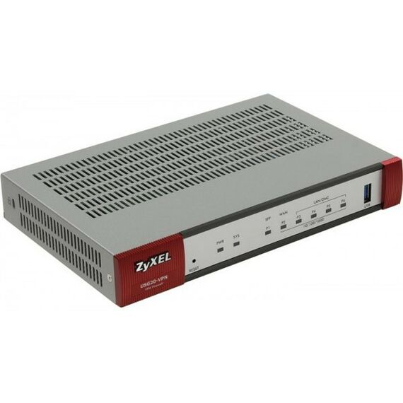 Коммутаторы, маршрутизаторы, межсетевые экраны: Межсетевой экран ZyXEL USG20-VPN 4UTP/DMZ 10/100/1000Mbps, 1SFP/WAN, 1WAN, 1USB фотографии