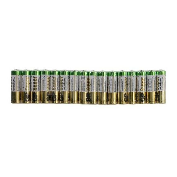 Батарейки и аккумуляторы: Элемент питания GP Super 15A-2CRVS80 LR6 ыize AA, 1.5V, щелочной, уп. 80 шт фотографии