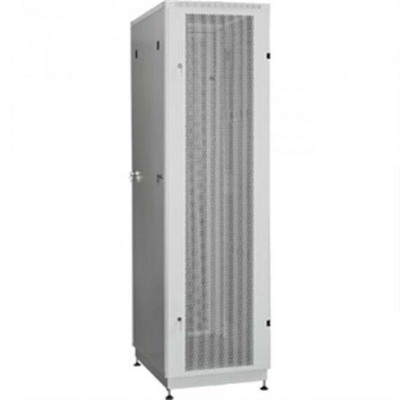 Шкафы и стойки: Шкаф NT PRACTIC 2 MP22-66 G 19" напольный 22U 600*600, дверь перфорированная, серый (3ч) фотографии