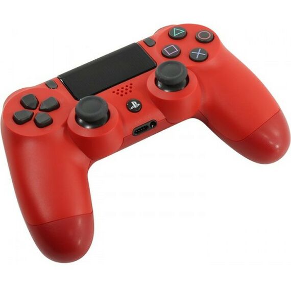 Игровые приставки: Беспроводной геймпад Sony Dualshock4 Wireless для Sony PlayStation4 [CUH-ZCT2E Magma Red] фотографии