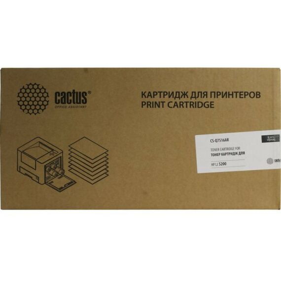 Для HP (совместимые): Картридж Cactus CS-Q7516AR для HP LJ 5200 фотографии