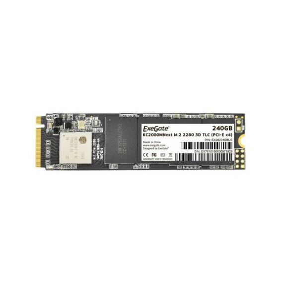 SSD-накопители: Накопитель Exegate 240 Gb Next Pro M.2 2280 B&M 6Gb/s 3D TLC OEM [EX280465RUS] фотографии