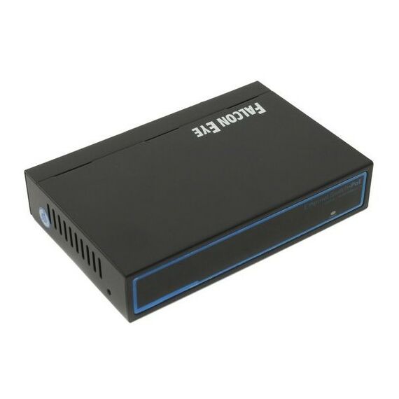 Коммутаторы, маршрутизаторы, межсетевые экраны: Коммутатор Falcon Eye FE-104POE-S 4UTP 100Mbps PoE, 1Uplink фотографии