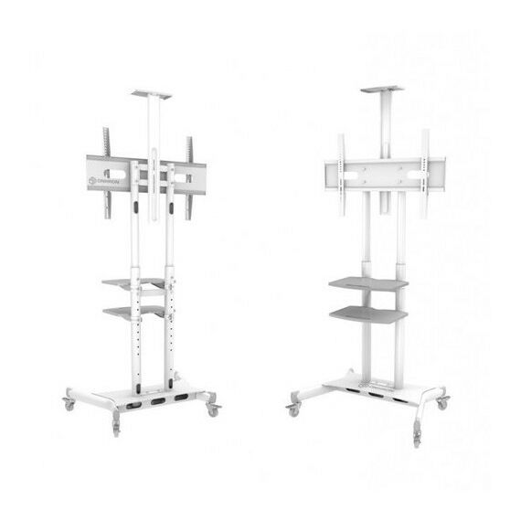 Крепеж для аудио-видео техники: Стойка с кронштейном ONKRON TS1881 White VESA200-800x500, 1350-1650мм, 90.9кг фотографии