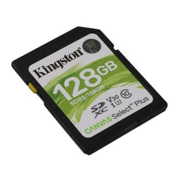 Secure Digital карты: Карта памяти Kingston 128Gb SDXC UHS U3 V30 [SDS2/128GB] фотографии