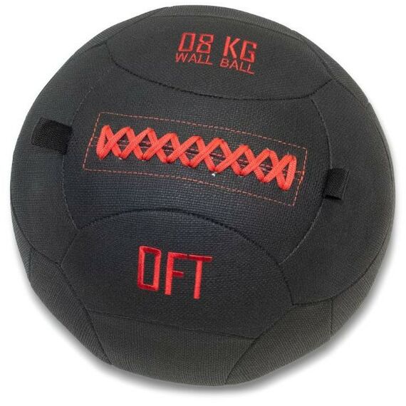 Фитнес оборудование: Тренировочный мяч Original FitTools Wall Ball Deluxe FT-DWB-8 8 кг фотографии