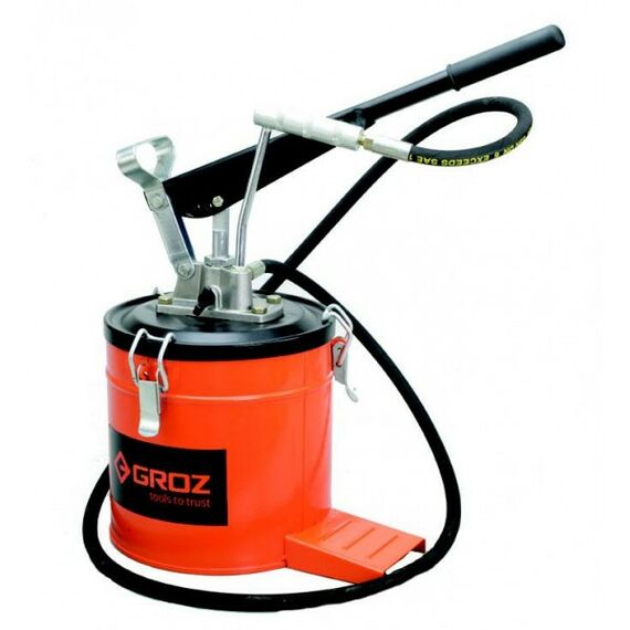 Насосы и насосные станции: Нагнетатель смазки Groz VGP-6A 6кг, переносной [GR44280] фотографии
