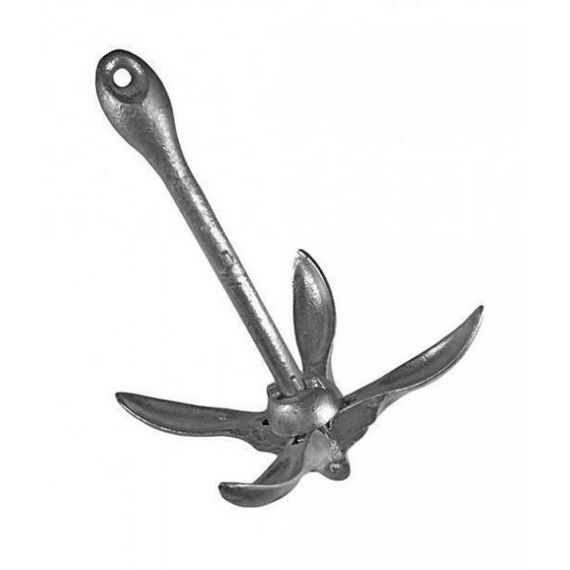 Принадлежности к моторам и лодкам: Якорь кошка  SM301080 складной, 8 кг фотографии