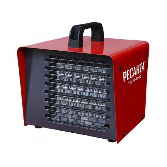 Тепловые пушки: Тепловая электрическая пушка РЕСАНТА ТЭПК-2000 керамический нагревательный элемент фотографии