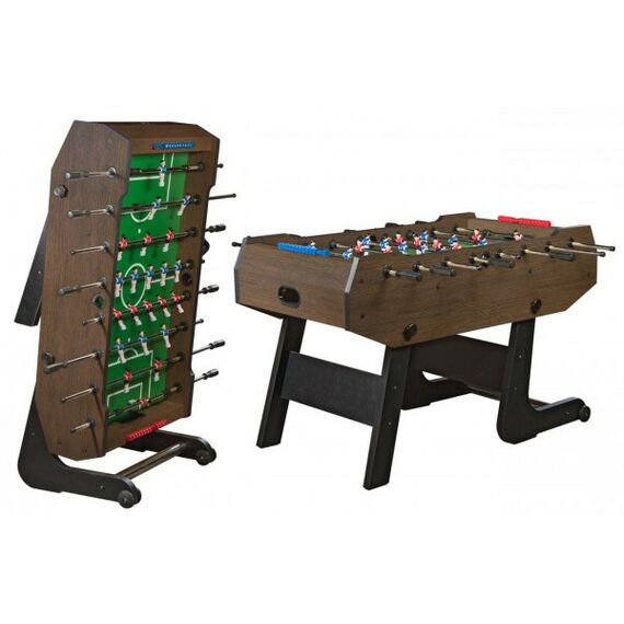 Настольный футбол: Настольный футбол Weekend Maccabi кикер, 140x75x89, венге, складной фотографии