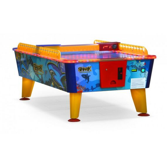 Аэрохоккей: Всепогодный аэрохоккей  Shark 8 ф, купюроприемник фотографии