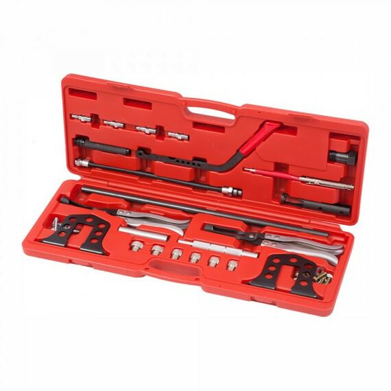 Демонтажный инструмент: Рассухариватель клапанов универсальный МАСТАК 103-10019C кейс, 19 предметов фотографии