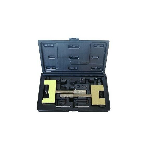 Демонтажный инструмент: Набор для соединения и разъединения звеньев цепи ГРМ MB МАСТАК 103-22013C кейс, 13 предметов фотографии