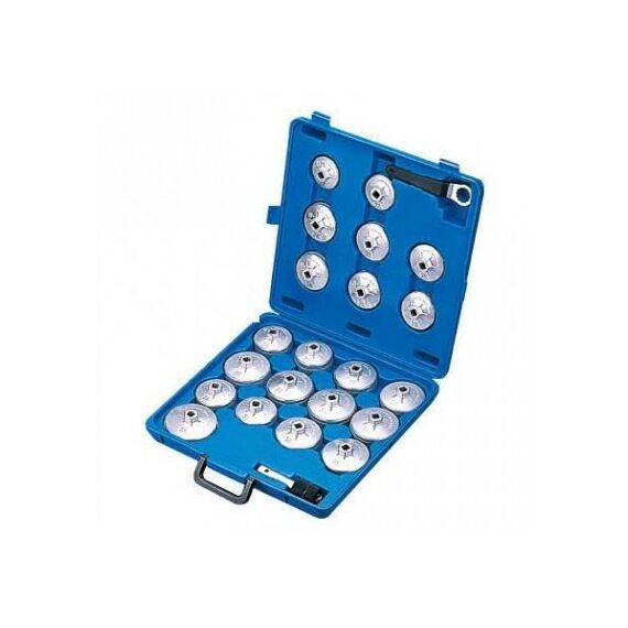 Демонтажный инструмент: Набор съёмников масляных фильтров МАСТАК 103-40023C 23 предмета фотографии