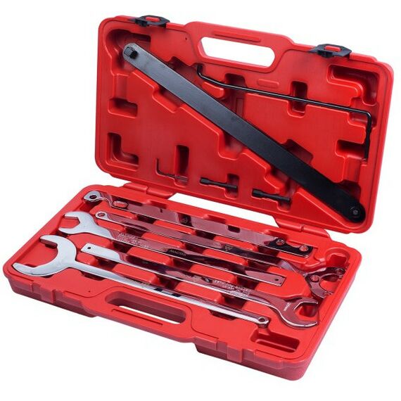 Демонтажный инструмент: Набор ключей для термомуфт МАСТАК 103-50001C марки Mercedes / BMW / FORD, кейс, 10 предметов фотографии