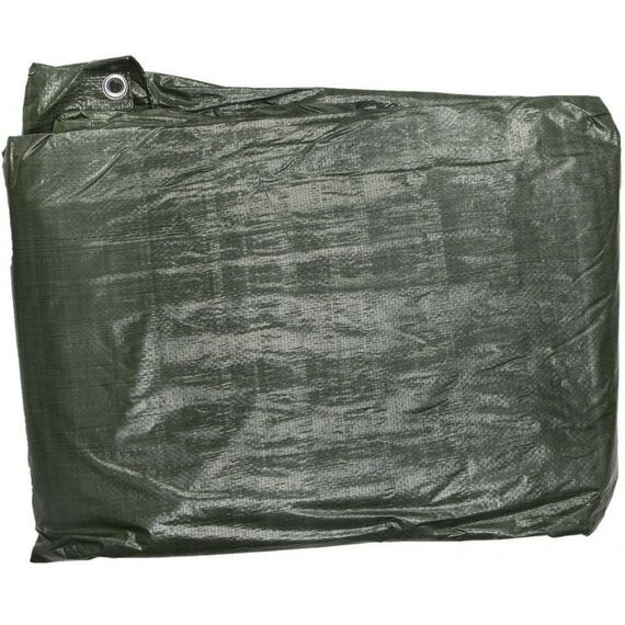 Шатры, тенты, уличные зонты: Тент-полотно STAYER PROFI универсальный,из тканого полимера высокой плотности 90 г/м3, с люверсами, водонепроницаемый, 6мх8м фотографии