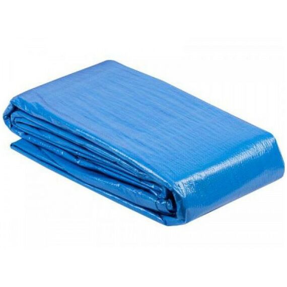 Шатры, тенты, уличные зонты: Тент-полотно Зубр МАСТЕР 12550-06-08 универсальное, из тканого полимера плотностью 75 г/м3, с люверсами, водонепроницаемое, 6х8м фотографии