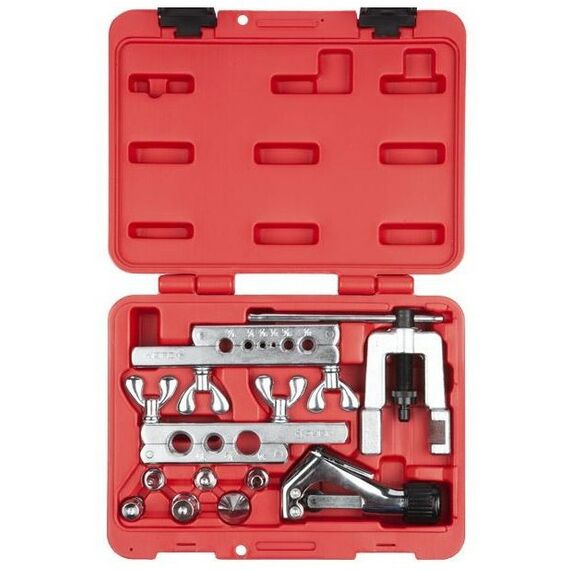 Трубогибы: Набор УНИВЕРСАЛ для резки Зубр МАСТЕР 23616-H10 развальцовки и расширения под пайку труб с толщиной стенки до 1мм, в боксе фотографии