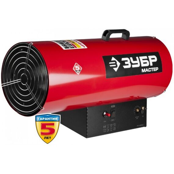 Тепловые пушки: Пушка тепловая, газовая Зубр МАСТЕР ТПГ-53000_М2 220 В, 53,0 кВт, 1450м.куб/час, 4,2кг/ч фотографии