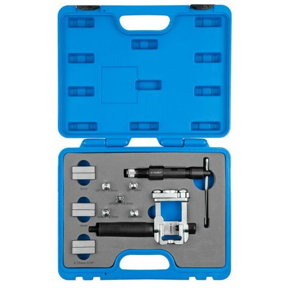 Трубогибы: Развальцовка простых и двойных бортиков Зубр ЭКСПЕРТ 23613-H10 с углом 90 и 115 град на трубах с толщ стенки 0,7 и 1 мм,4,75,5,6 мм фотографии