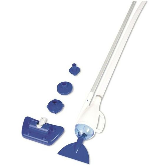 Бассейны: Пылесос для бассейна BestWay 58212 вакуумный, 3 предмета: 2 насадки, ручка 190 см фотографии
